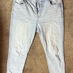 American Eagle strigid jeans light blue